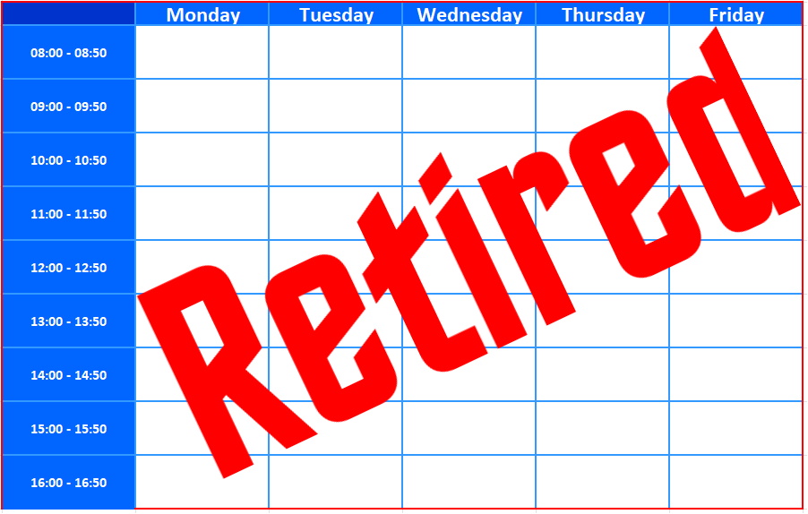 retired-schedule